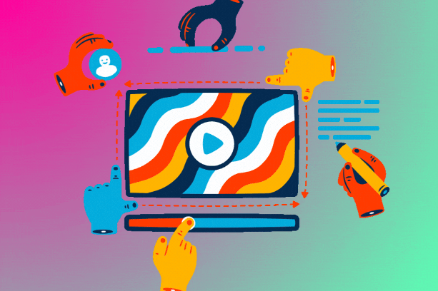 Website artwork for Content