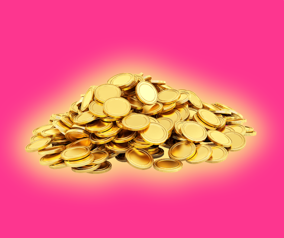 Photo of a pile of gold coins